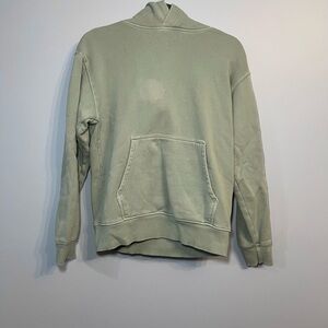 TNA Cozy Fleece Green Hoodie